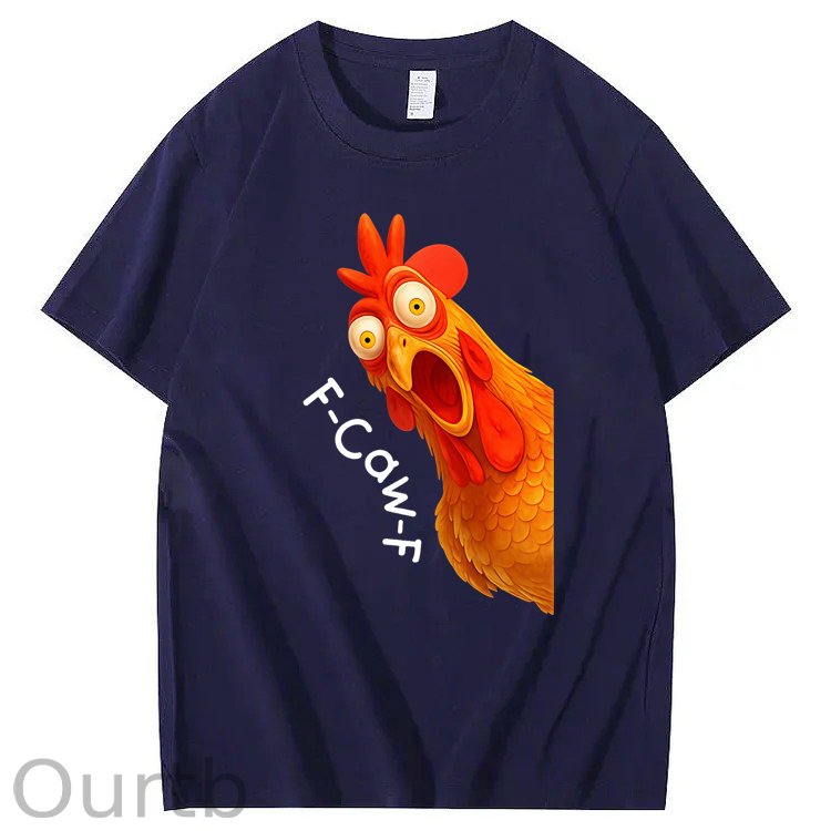 F-Caw-F Chicken 100% Cotton T-Shirt