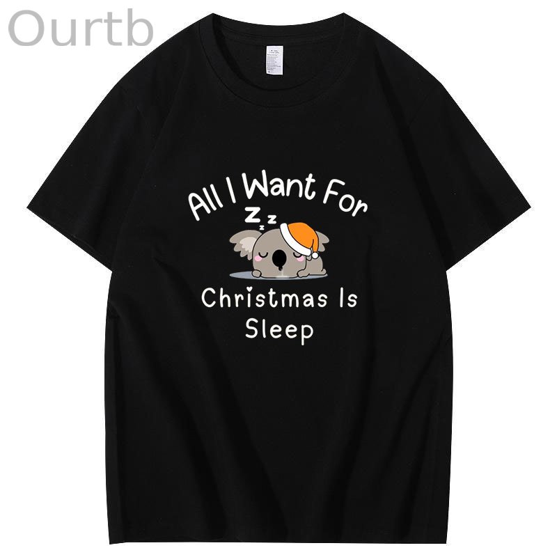 All I Want for Christmas Is Sleep T-Shirt
