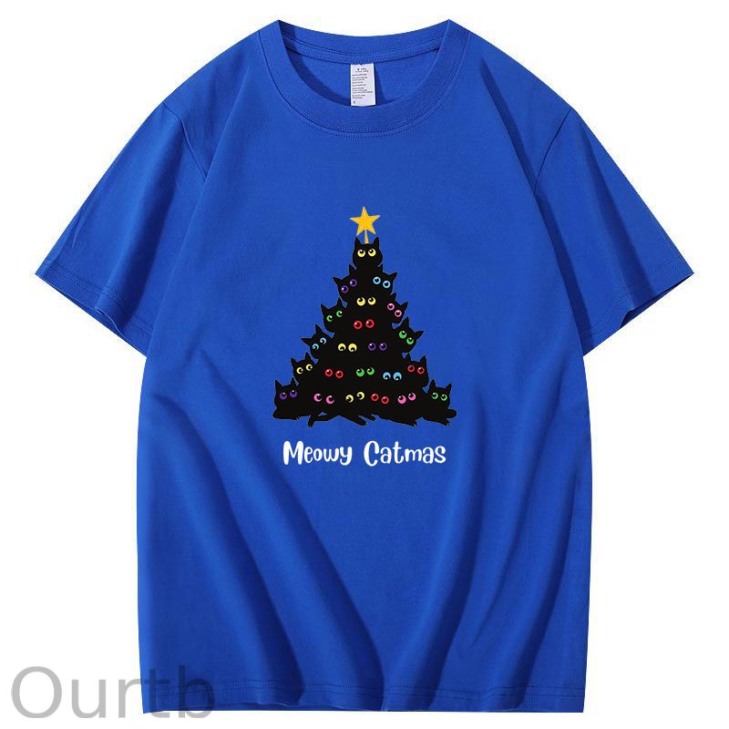 Meowy Christmas T-Shirt
