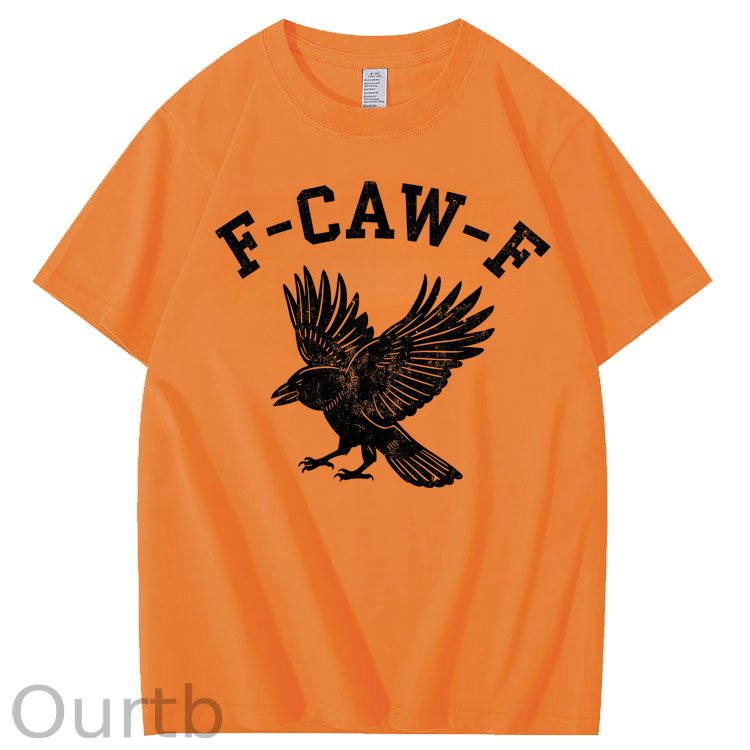 F-Caw-F Crow Raven 100% Cotton T-Shirt