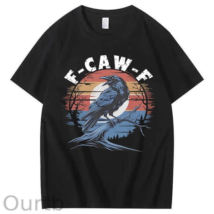 Vintage F-Caw-F Crow 100% Cotton T-Shirt