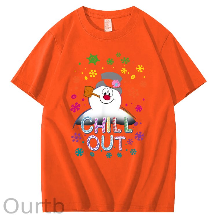 Christmas Chill  Out  Pattern  100% Cotton T-Shirt