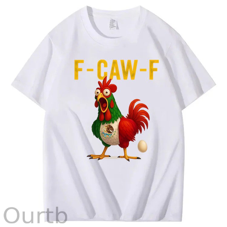 Funny F-Caw-F Chicken 100% Cotton T-Shirt