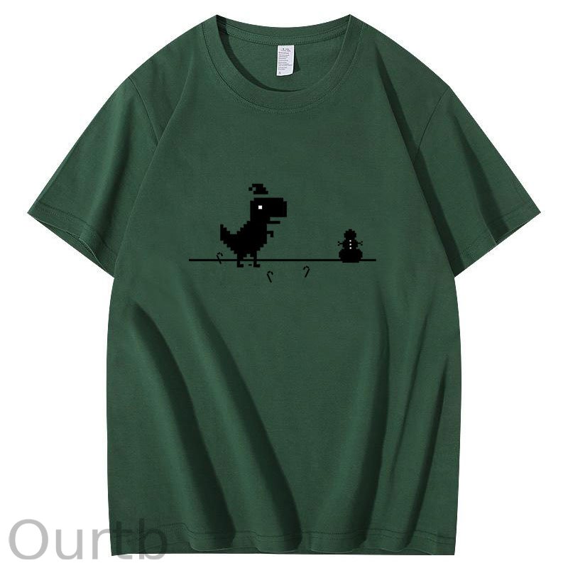 Dino Funny Christmas T-Shirt