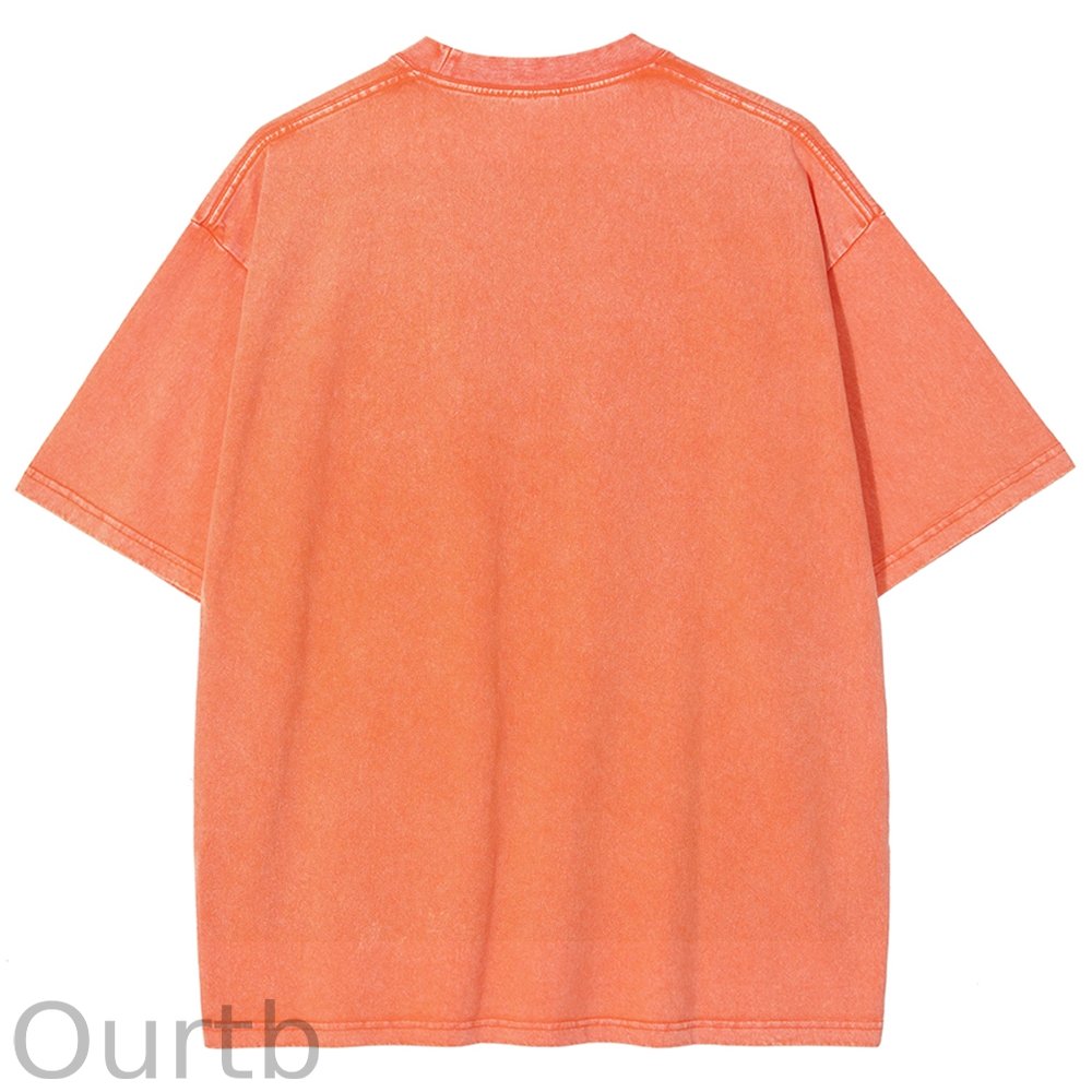 Unisex Christmas Cat Printed Washed Tee