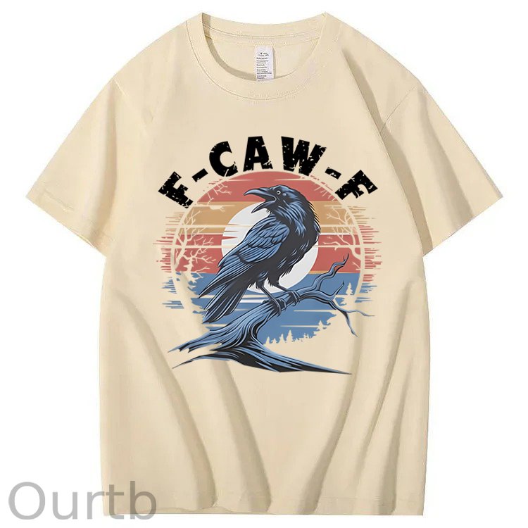 Vintage F-Caw-F Crow 100% Cotton T-Shirt