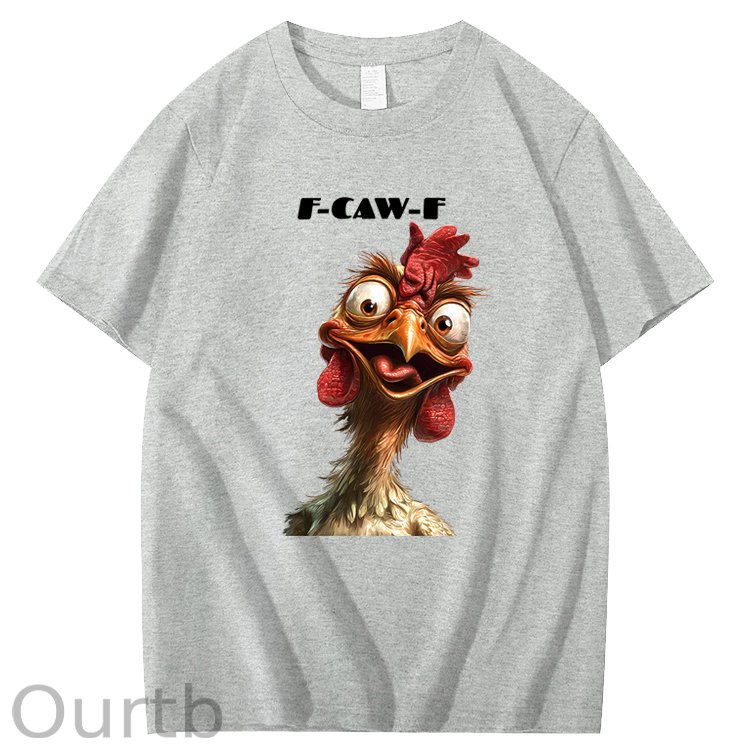 F-Caw-F Chicken 100% Cotton T-Shirt