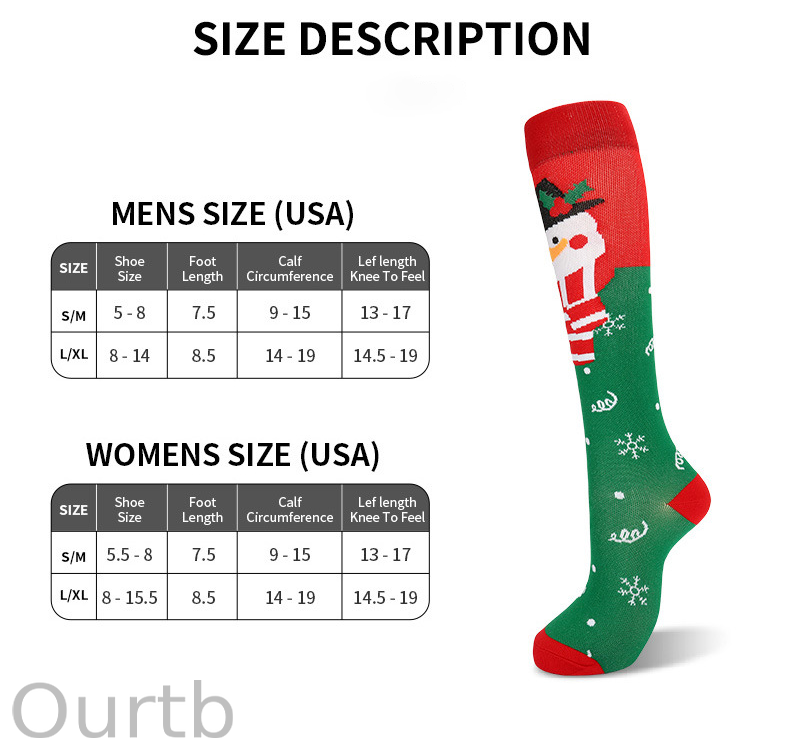 Christmas High Socks