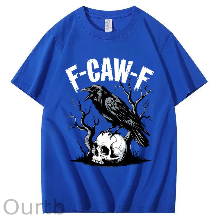F-Caw-F Crow 100% Cotton T-Shirt