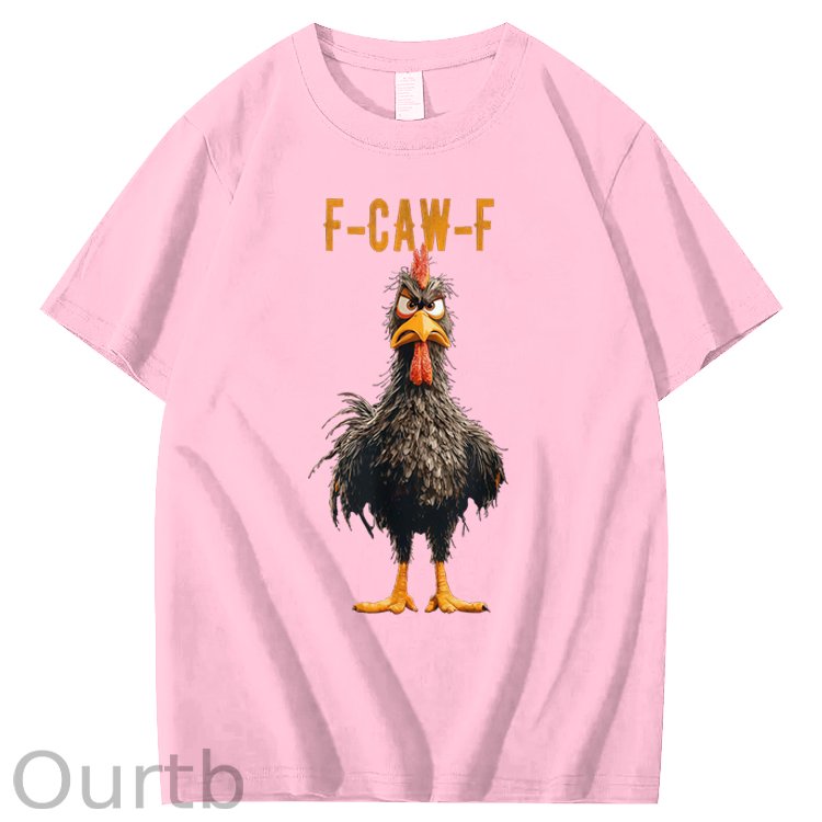 Funny F-Caw-F Chicken 100% Cotton T-Shirt