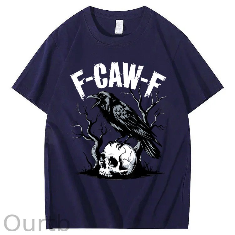 F-Caw-F Crow 100% Cotton T-Shirt