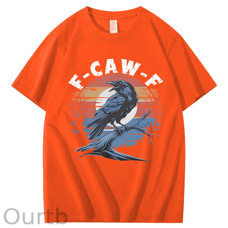 Vintage F-Caw-F Crow 100% Cotton T-Shirt