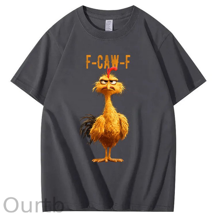 F-Caw-F Chicken 100% Cotton T-Shirt
