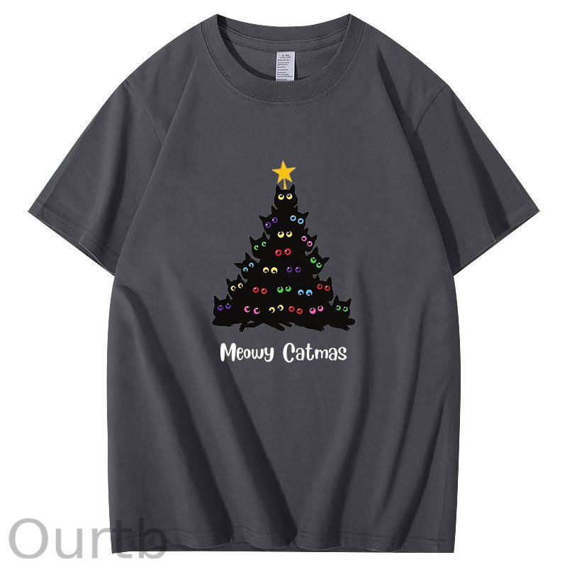 Meowy Christmas T-Shirt