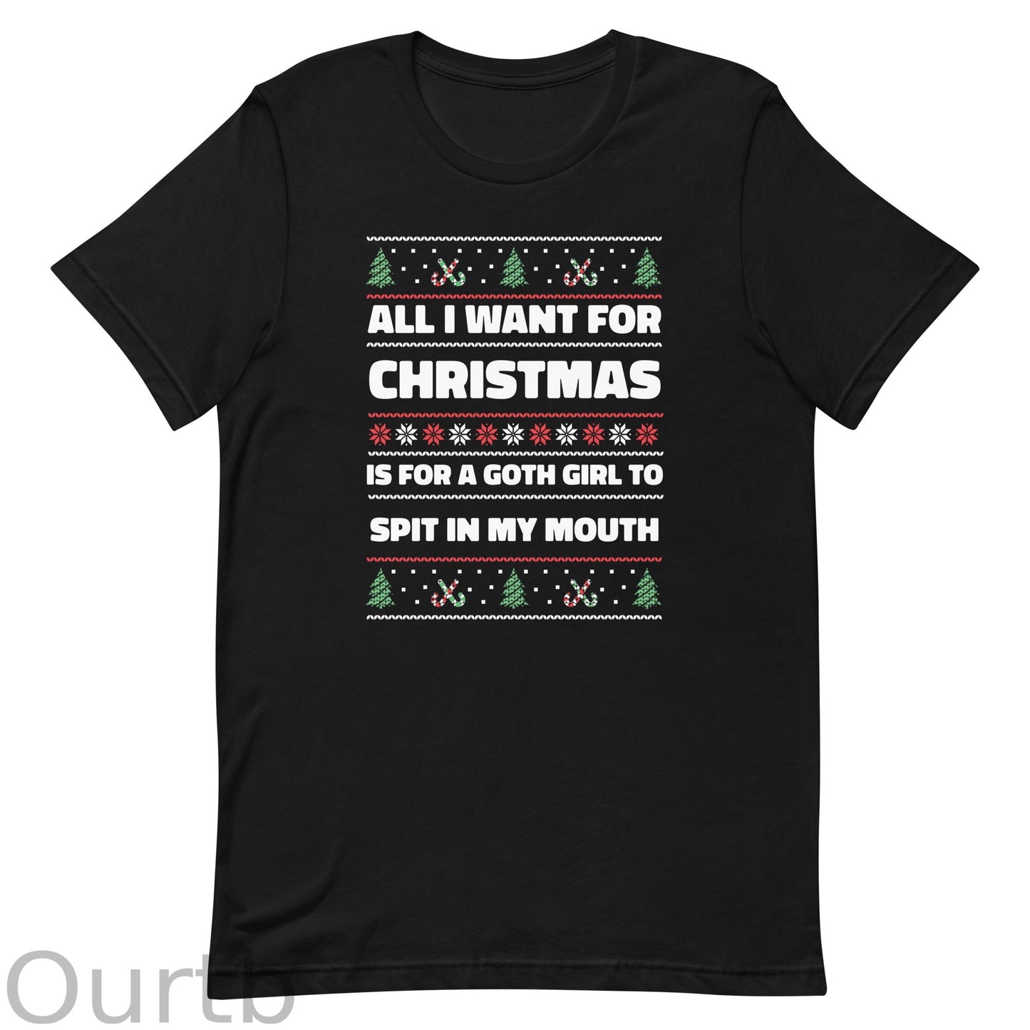 All I Want For Christmas is a Goth Girl Unisex t-shirt