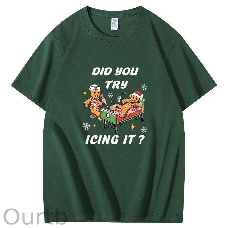 Did You Try Icing It Christmas T-Shirt