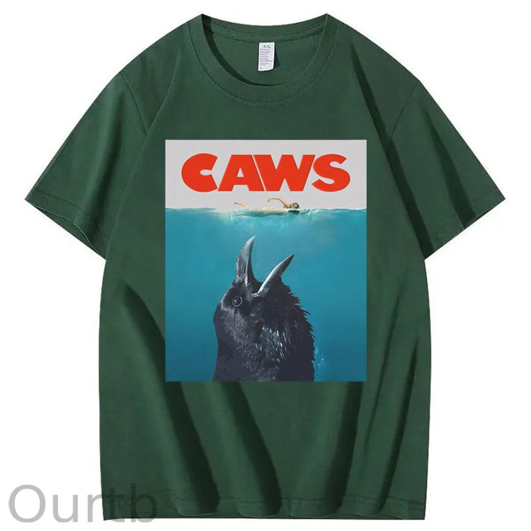 F-Caw-F Crow Raven 100% Cotton T-Shirt