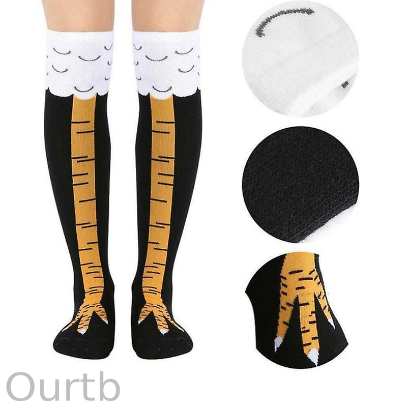Chicken Claw Halloween Funny Fashion Socks