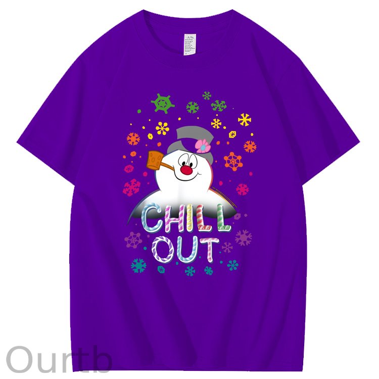 Christmas Chill  Out  Pattern  100% Cotton T-Shirt