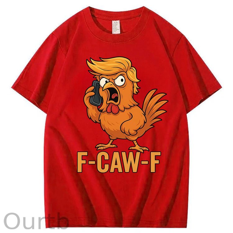 Funny F-Caw-F Chicken 100% Cotton T-Shirt