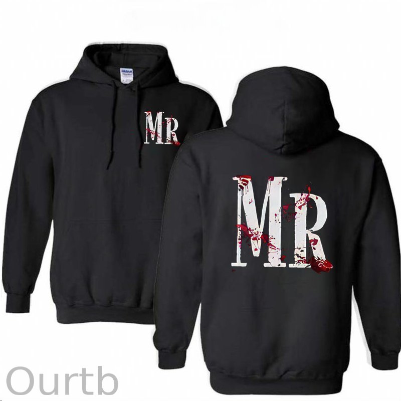 Halloween Couple Pattern 100% 300g Cotton Classic Hoodie