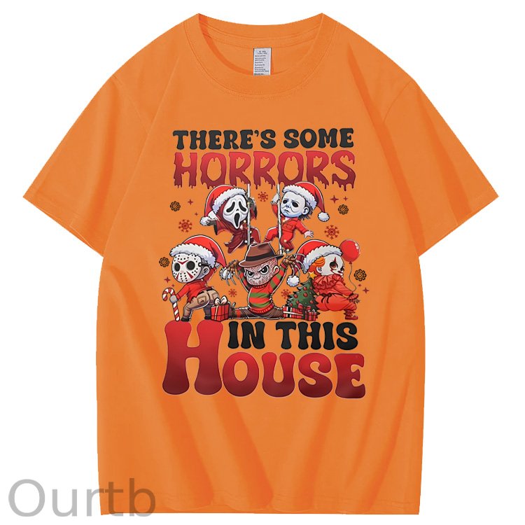 Christmas Funny Pattern100% Cotton T-Shirt