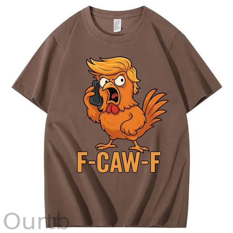 Funny F-Caw-F Chicken 100% Cotton T-Shirt