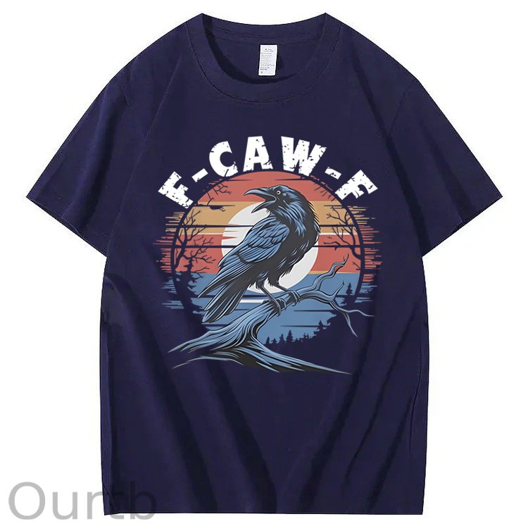 Vintage F-Caw-F Crow 100% Cotton T-Shirt