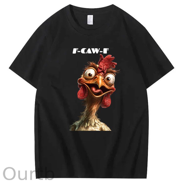 F-Caw-F Chicken 100% Cotton T-Shirt