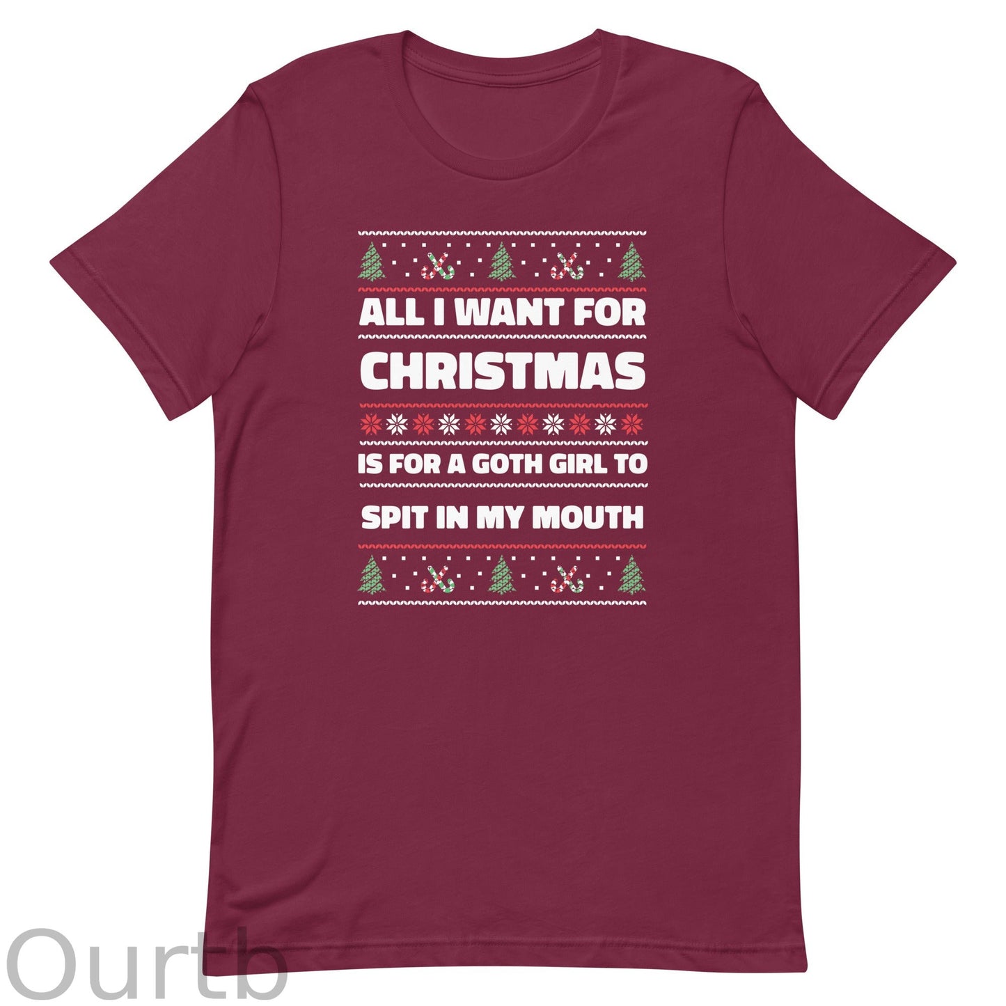 All I Want For Christmas is a Goth Girl Unisex t-shirt