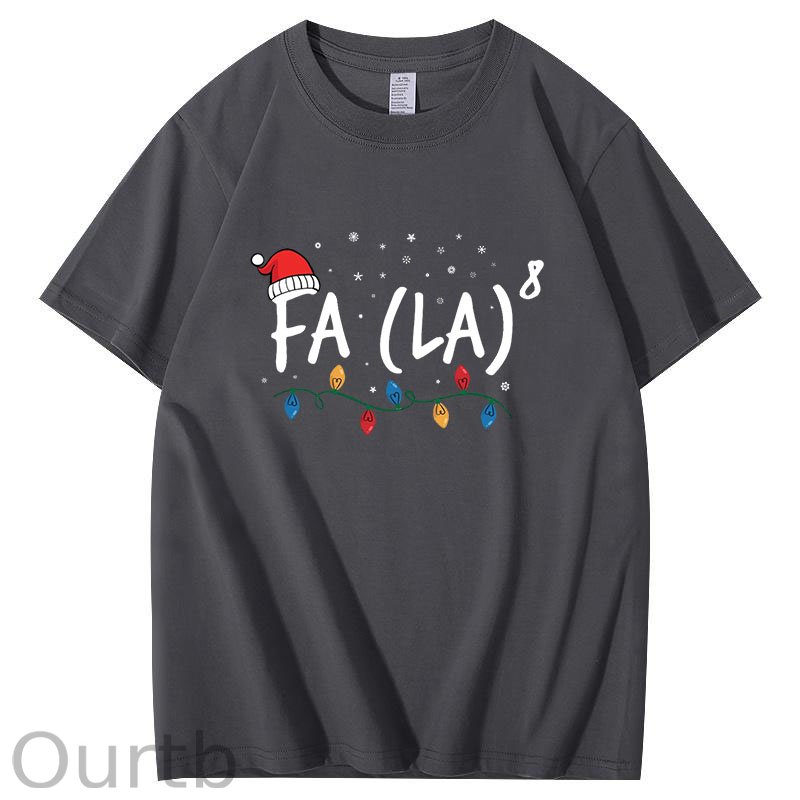 Fa La 8 Christmas Math T-Shirt