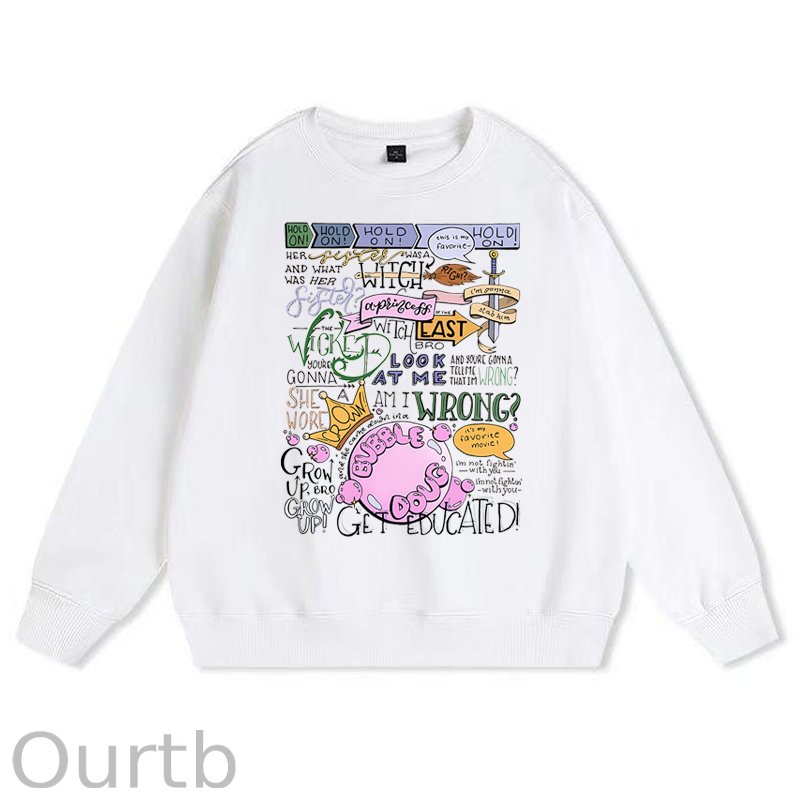 Hold On The Wicked Witch of the East Bro 100% Cotton Fleece Sweatshirt