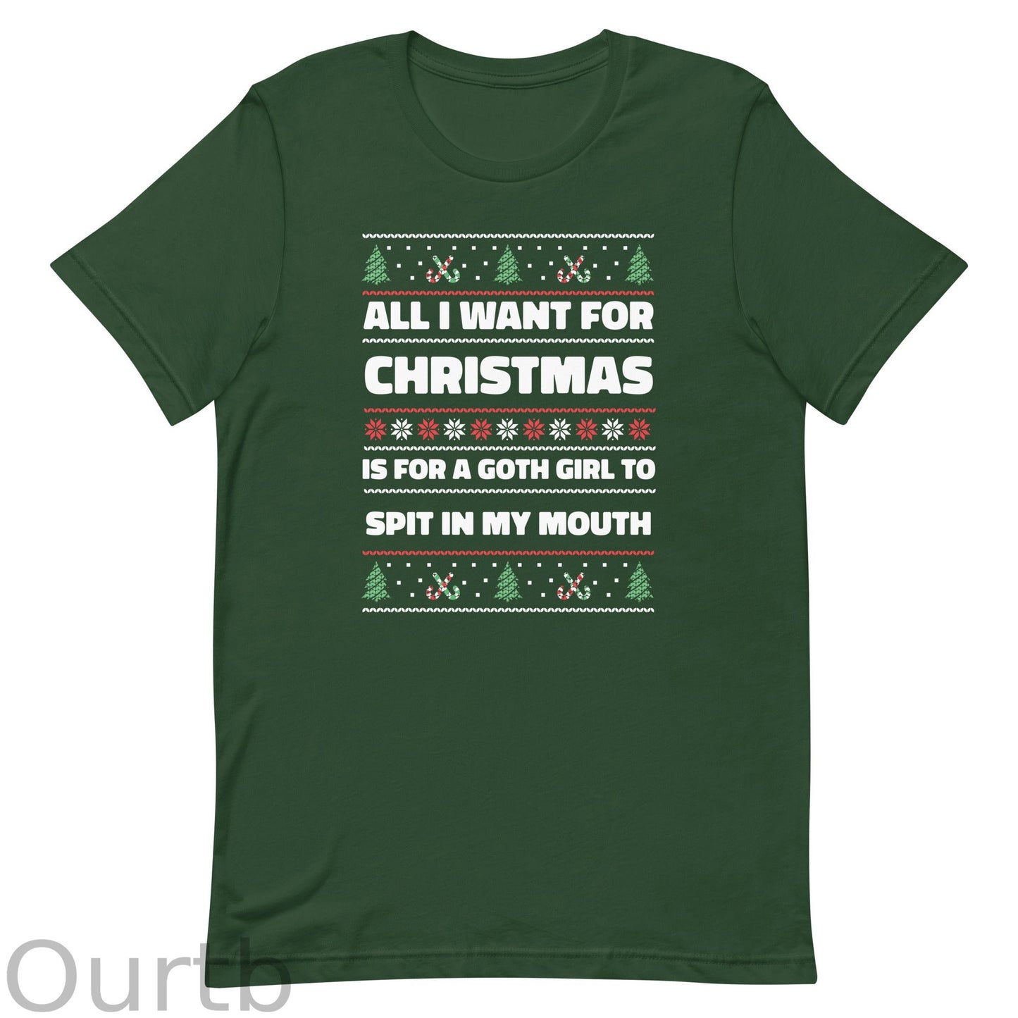 All I Want For Christmas is a Goth Girl Unisex t-shirt