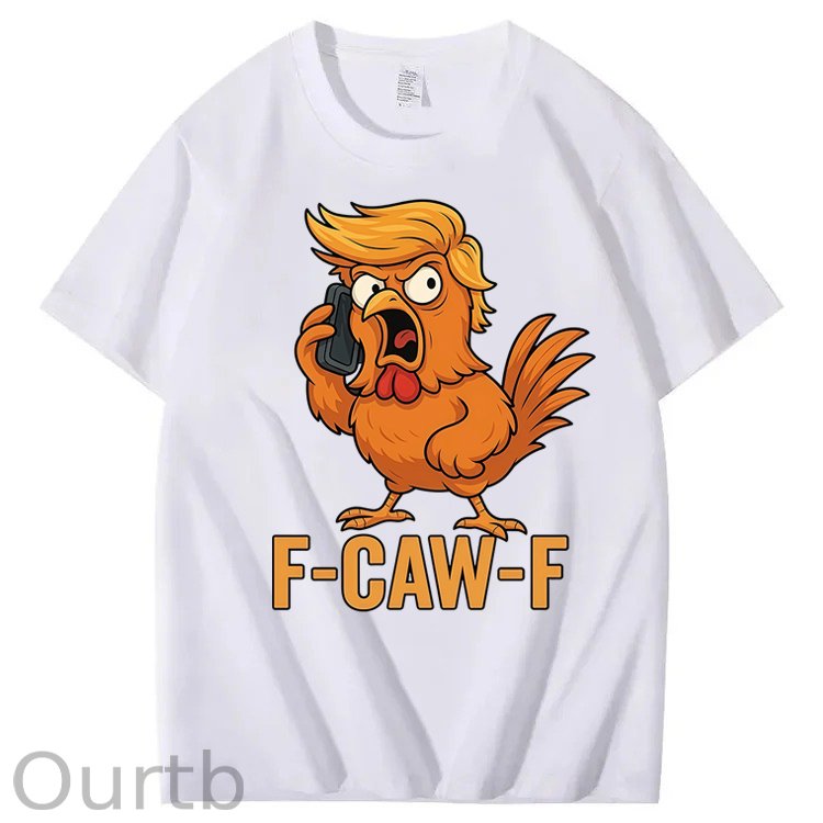 Funny F-Caw-F Chicken 100% Cotton T-Shirt