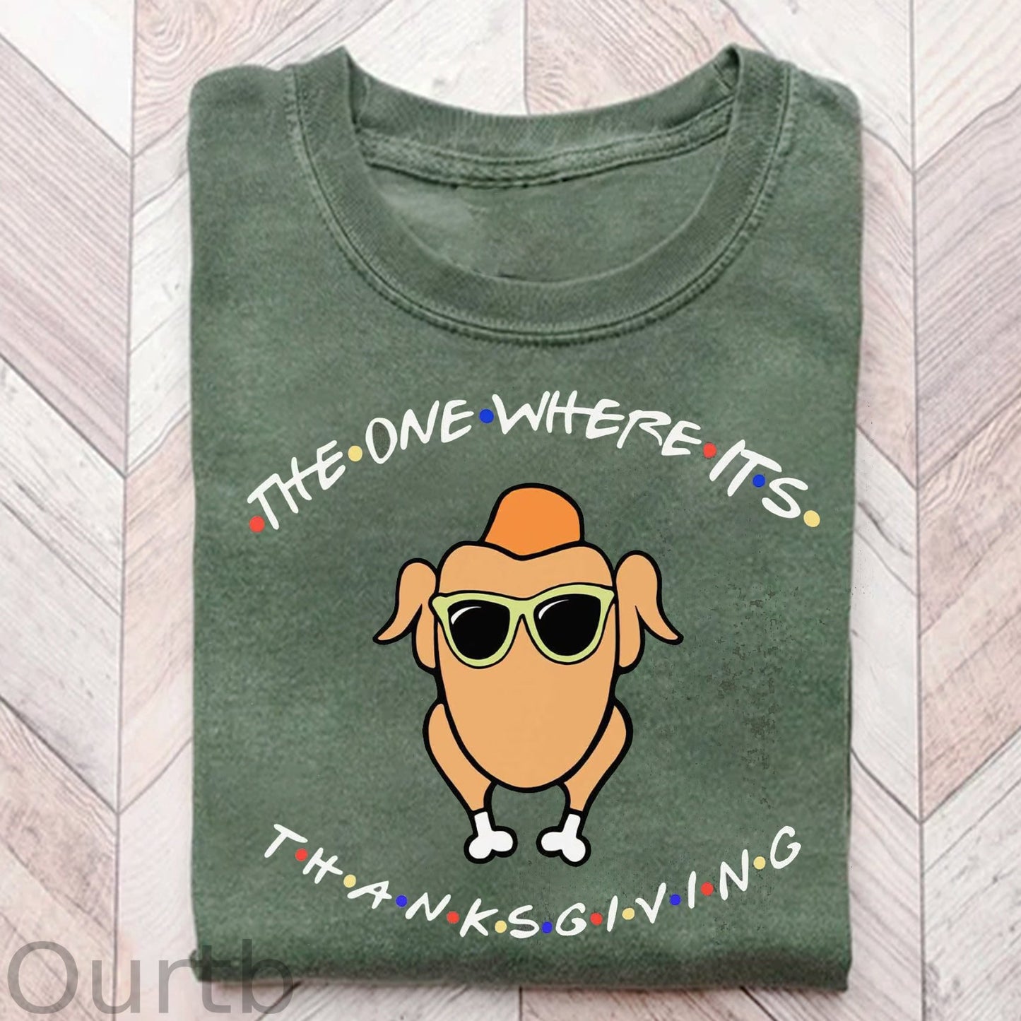 The One Where It's Thanksgiving T-shirt