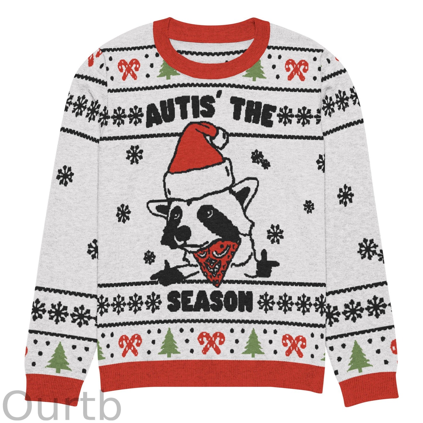 Autis' the Season Knitted Christmas sweater