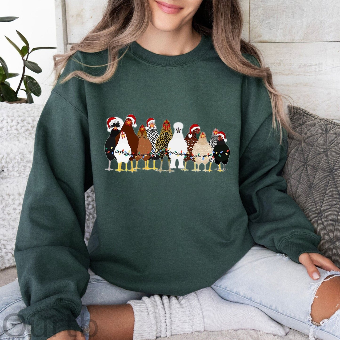 Christmas Chicken T-Shirt/Sweatshirt/Hoodie
