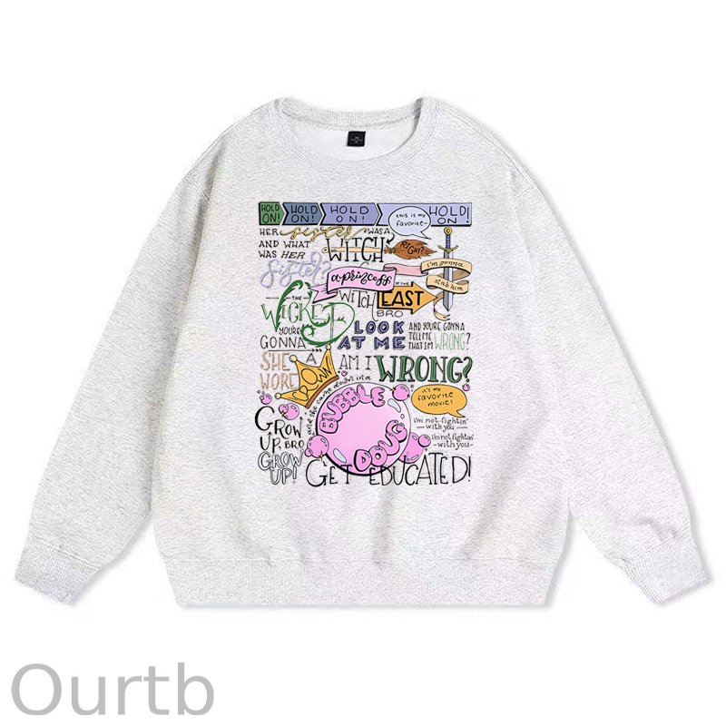 Hold On The Wicked Witch of the East Bro 100% Cotton Fleece Sweatshirt