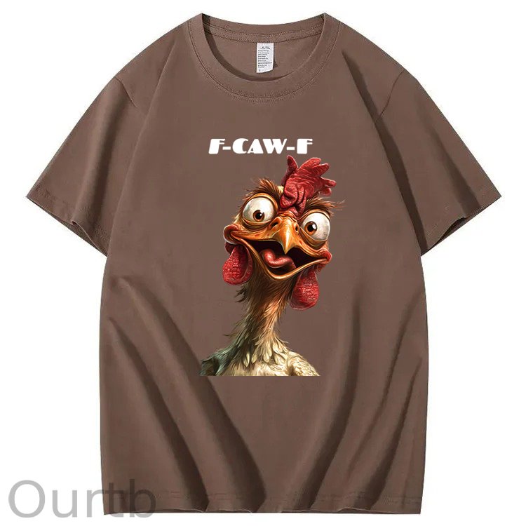 F-Caw-F Chicken 100% Cotton T-Shirt