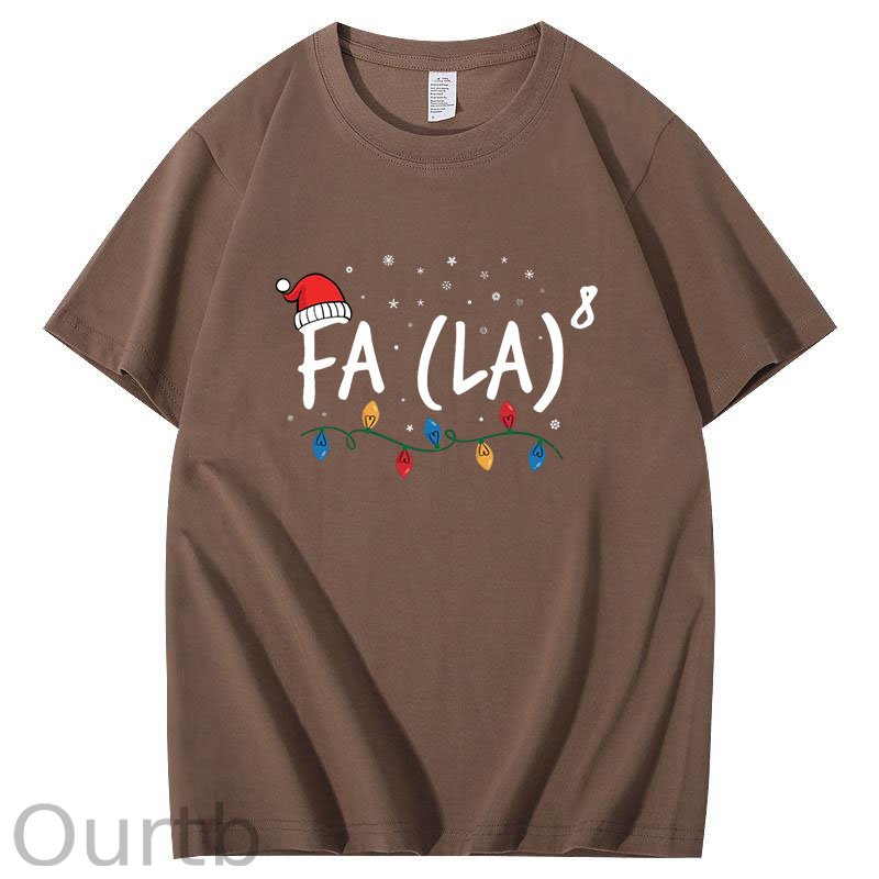 Fa La 8 Christmas Math T-Shirt