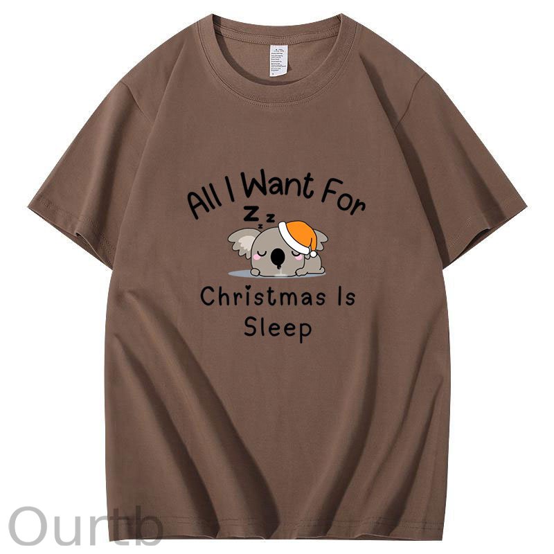 All I Want for Christmas Is Sleep T-Shirt