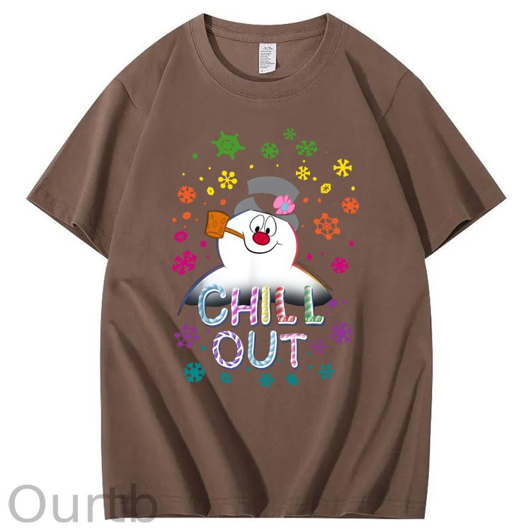 Christmas Chill  Out  Pattern  100% Cotton T-Shirt