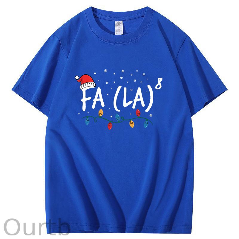 Fa La 8 Christmas Math T-Shirt