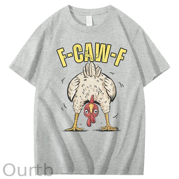 F-Caw-F Chicken 100% Cotton T-Shirt