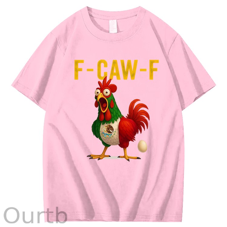 Funny F-Caw-F Chicken 100% Cotton T-Shirt