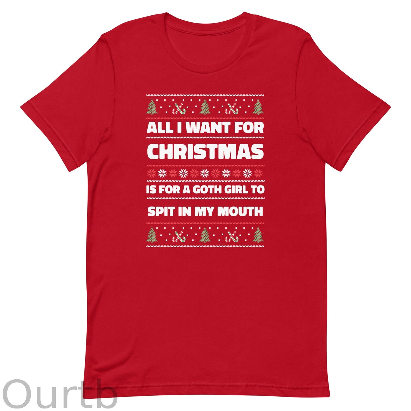All I Want For Christmas is a Goth Girl Unisex t-shirt