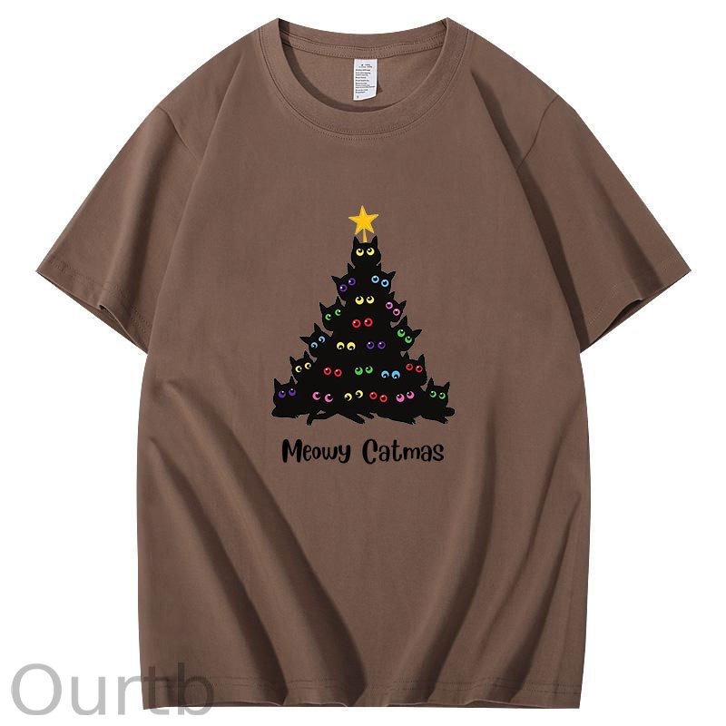 Meowy Christmas T-Shirt