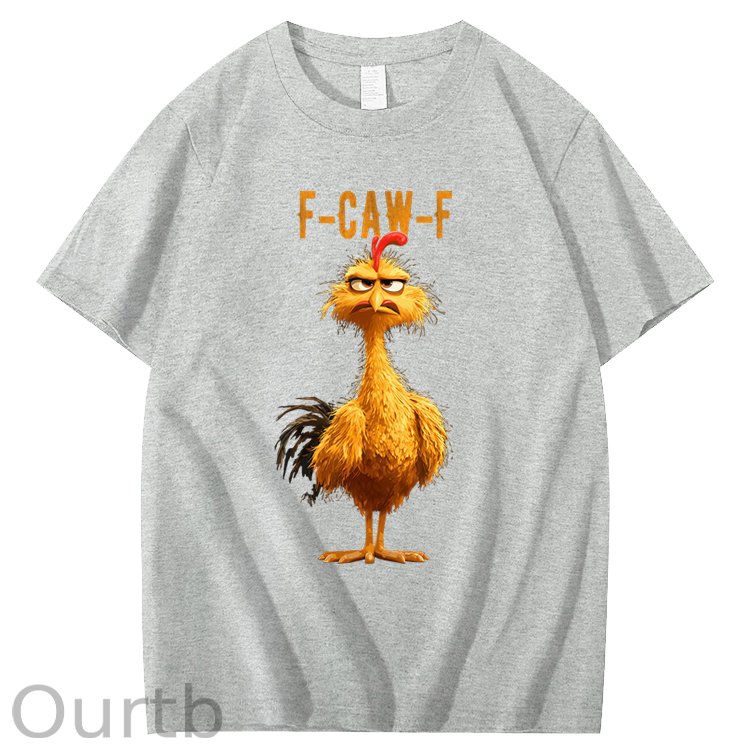 F-Caw-F Chicken 100% Cotton T-Shirt