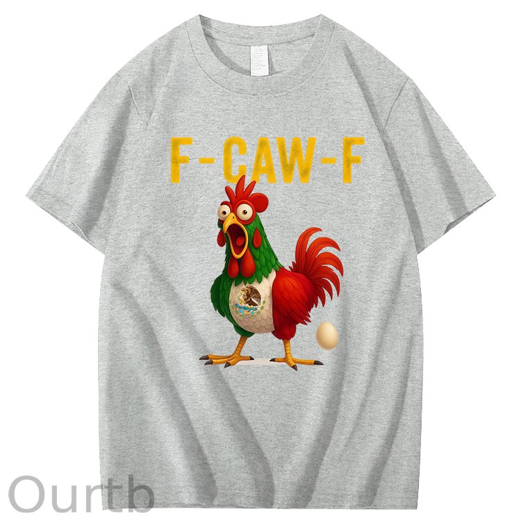 Funny F-Caw-F Chicken 100% Cotton T-Shirt