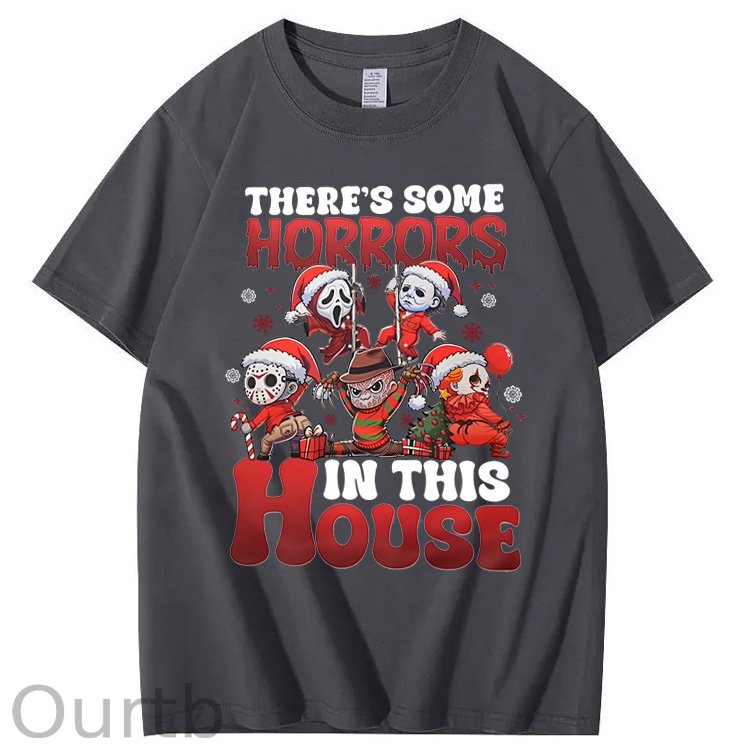 Christmas Funny Pattern100% Cotton T-Shirt